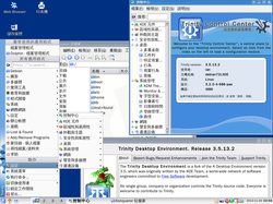 Screenshot of Trinity 3.5.13.2 in Traditional Chinese