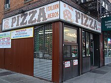 The exterior of Di Fara Pizza