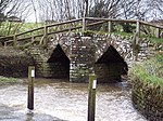 Footbridge over the River Divelish