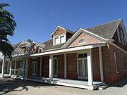 Different view of Main mansion of the Sahuaro Ranch, built in 1886 (NRHP)