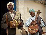 G-20 Indian folk musicians singing in Hyderabad