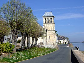 Les bords de Loire dans le village du Thoureil