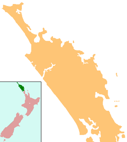 Location of Lake Taharoa