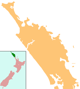 Location of Lake Ōwhareiti