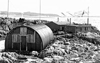 Base A, Port Lockroy, Goudier Islet, Wiencke Island, 6 Jan 1945