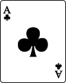 Ace of clubs