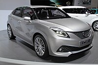 Suzuki iK-2 concept car that previews the 2015 Baleno