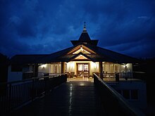 Sīmā hall of the monastery