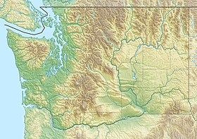 Yellow Aster Butte is located in Washington (state)