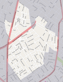Street map of Villa Española