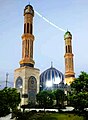 The mosque in the early morning