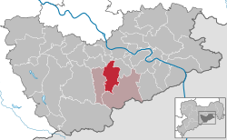 巴勒塔尔在萨克森施韦茨-东厄尔士山县的位置