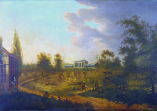 Painting of the Elgin Botanic Garden