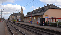 火车站与钟塔