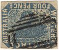 The Inverted Swan postage stamp error