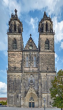Magdeburg Cathedral west façade
