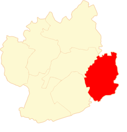 Location of Gmina Łęka Opatowska