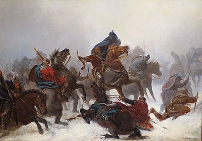 King Sverre's march over the Vossefjell(1861)