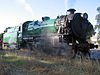 Preserved C36 class locomotive number 3642, built by Clyde Engineering in 1926, on an excursion train in 2010