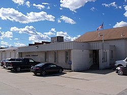 Offices and garage