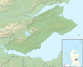 Map showing the location of Morton Lochs SSSI
