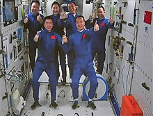 神舟十四與十五號乘組在中國空間站上完成中國首次「太空會師」