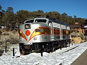 Grand Canyon Diesel Engine No. 6776-Alco FPA-4 built in 1958