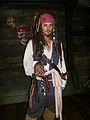 Waxwork of Jack Sparrow at Madame Tussaud's, London