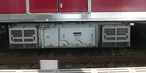 8节编组列车用 三菱电机制牵引逆变器