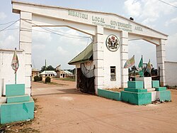 Entrance of Mbaitoli Local Government Area, Imo State