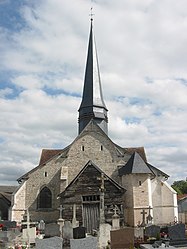 The church in Montmorency-Beaufort