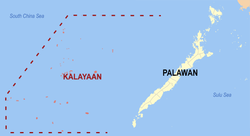 卡拉延群岛位置图
