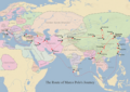 Image 6Map of Marco Polo's travels (from History of Asia)