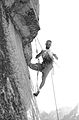 Rock climber Royal Robbins on El Capitan