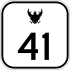 National Highway 41 shield}}