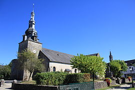 The church of Saint-Thuriau, in Plumergat
