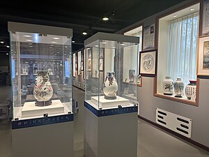 絲綢之路陶瓷科技藝術館部分展品