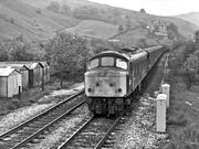 46 045 at Walsden (1983)