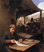 Adriaen van Ostade: The Fish Market