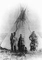 Image 52Assiniboine family, Montana, 1890–91 (from Montana)