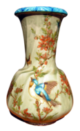 Vase, signed by Joseph-Théodore Deck