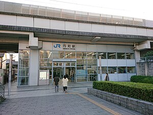 車站北口（2019年11月）