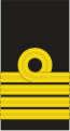 Captain insignia of the Royal Navy and the Royal Canadian Navy
