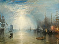 Keelmen Heaving in Coals by Moonlight (1835) by Joseph Mallord William Turner