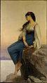 Image 3 Graziella Painting credit: Jules Joseph Lefebvre Graziella is an 1852 novel by the French author Alphonse de Lamartine. It tells of a young French man who falls in love with the eponymous character, a fisherman's granddaughter, during a trip to Naples, Italy; they are separated when he must return to France, and Graziella dies soon afterwards. The novel received popular acclaim; an operatic adaptation had been completed by the end of the year, and the work influenced paintings, poems, novels, and films. This 1878 oil-on-canvas painting by the French artist Jules Joseph Lefebvre shows Graziella sitting on a rock, fishing net in hand, gazing over her shoulder at a smoking Mount Vesuvius in the distance. The painting is now in the collection of the Metropolitan Museum of Art in New York. More selected pictures
