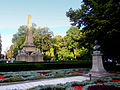 The Lions' Obelisk in Copou Park