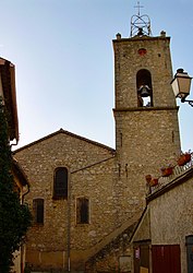 The church of Saint-Martin, in Le Plan-de-la-Tour