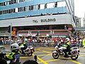 于2008年夏季奥林匹克运动会香港区火炬接力时，警察护送组出动执勤。