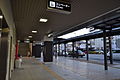 本龙野站西出口通道。