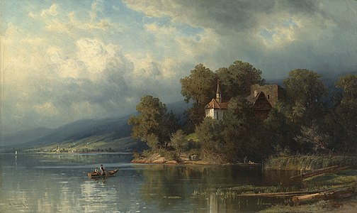 Chapel on the Lake of Lowerz, Royal Collection